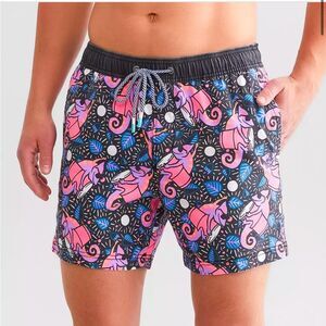 Mens Party Pants Brand Karma Chameleon Stretch Swim Trunks Size‎ Small